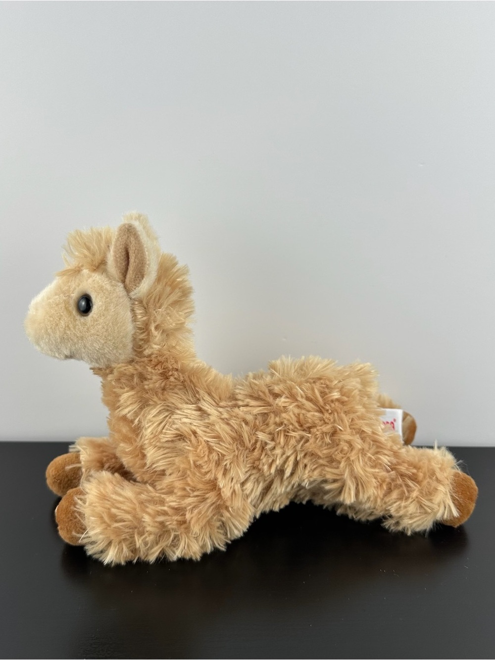Aurora Louis Llama 8” Tan Brown Plush Stuffed Animal Alpaca